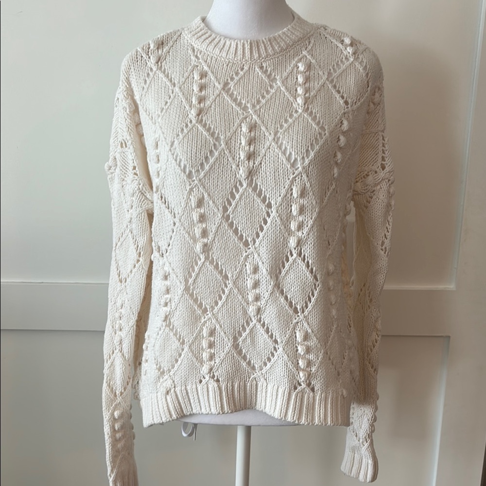 Loft Women's white Sweater size XS. Excellent condition